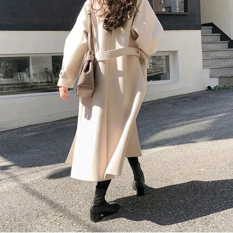 Trenchcoat med Bælte til Damer - View 4