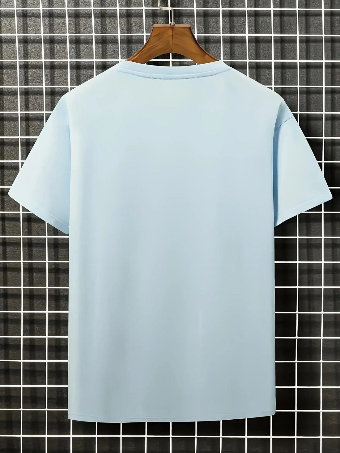Blomstret T-shirt med Korte Ærmer til Herrer