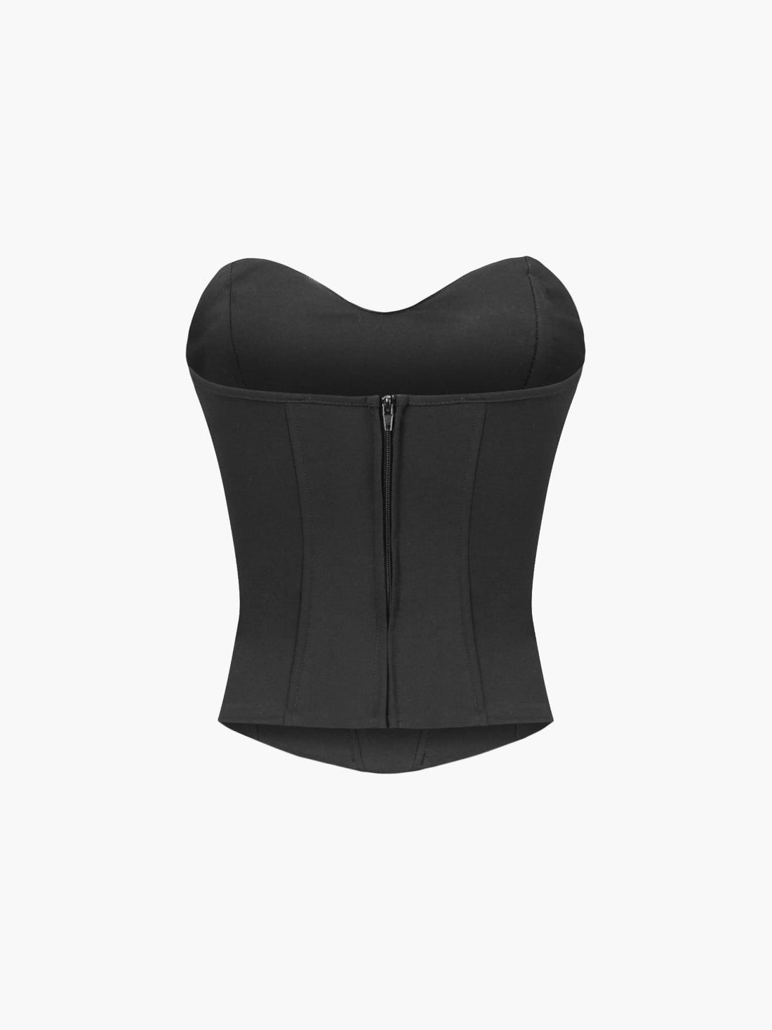 Bustier Top med Lynlås til Damer