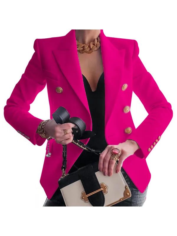 Dobbeltradet Blazer til Damer