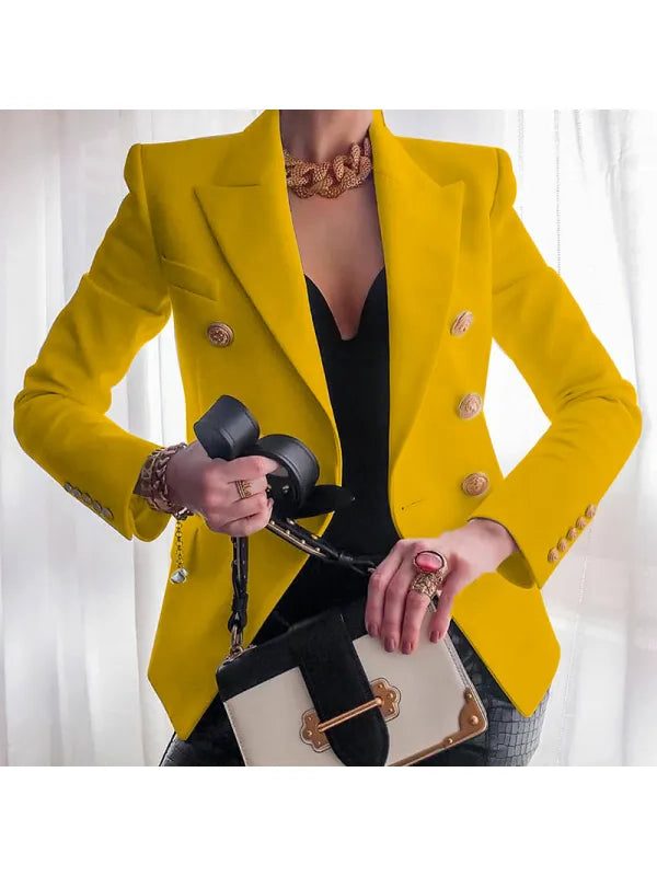 Dobbeltradet Blazer til Damer