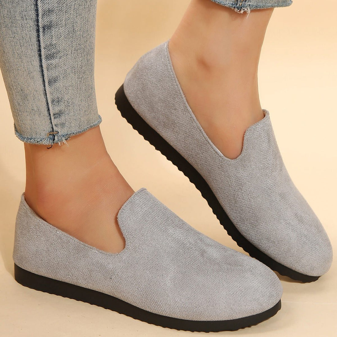 Filt Slip-On Tofler til Damer