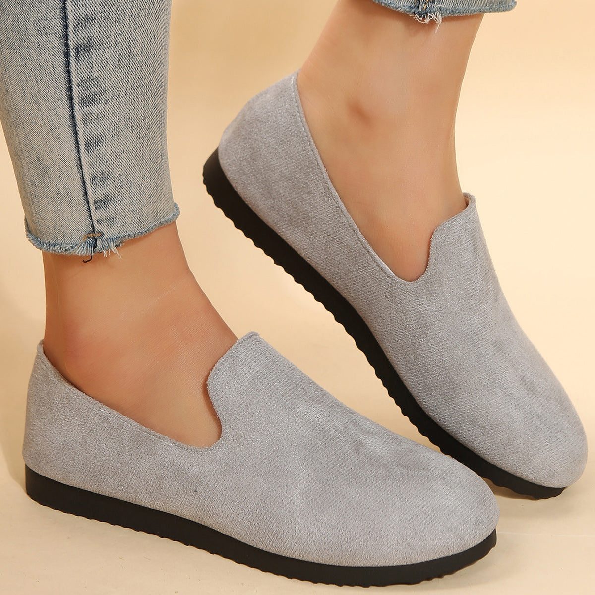 Filt Slip-On Tofler til Damer