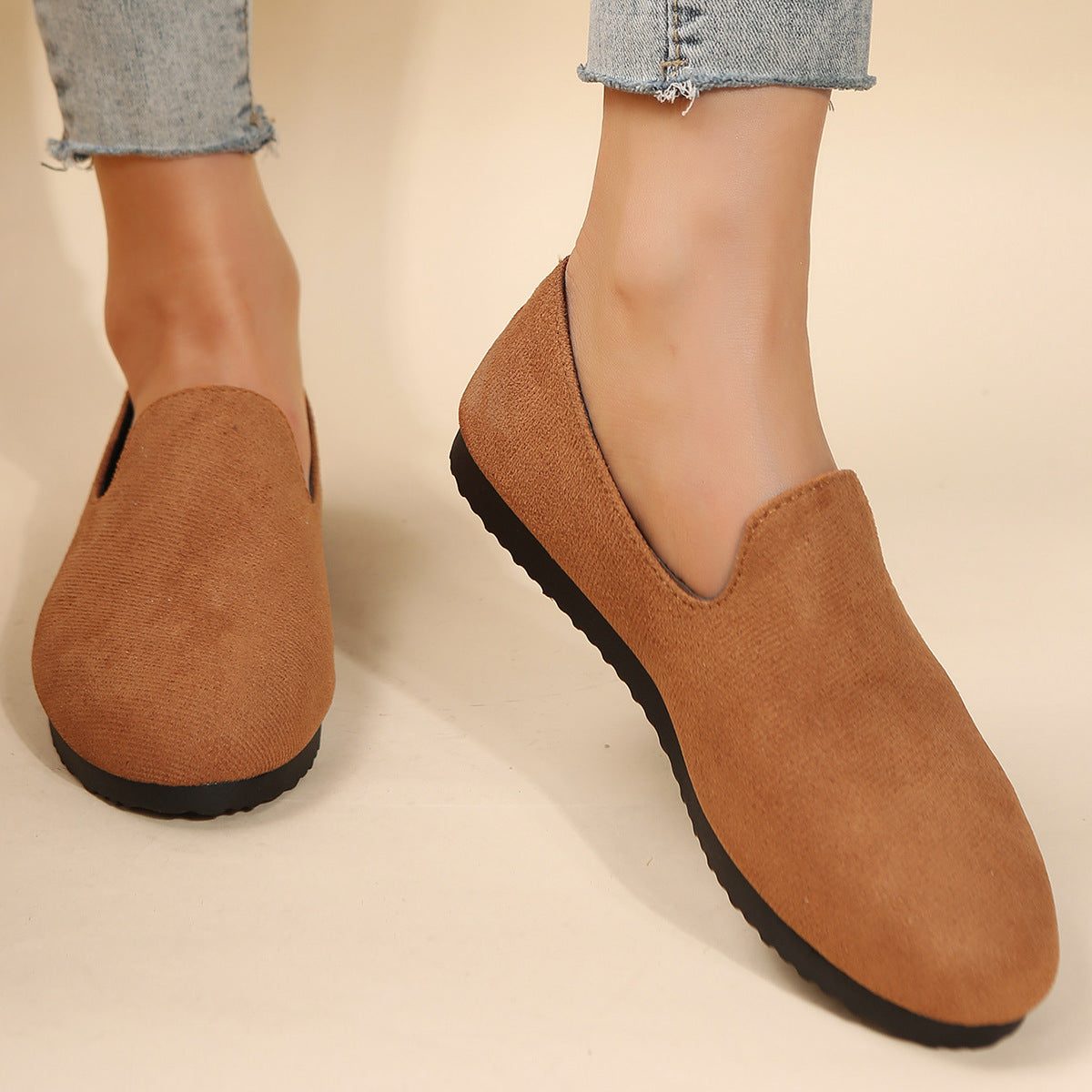 Filt Slip-On Tofler til Damer