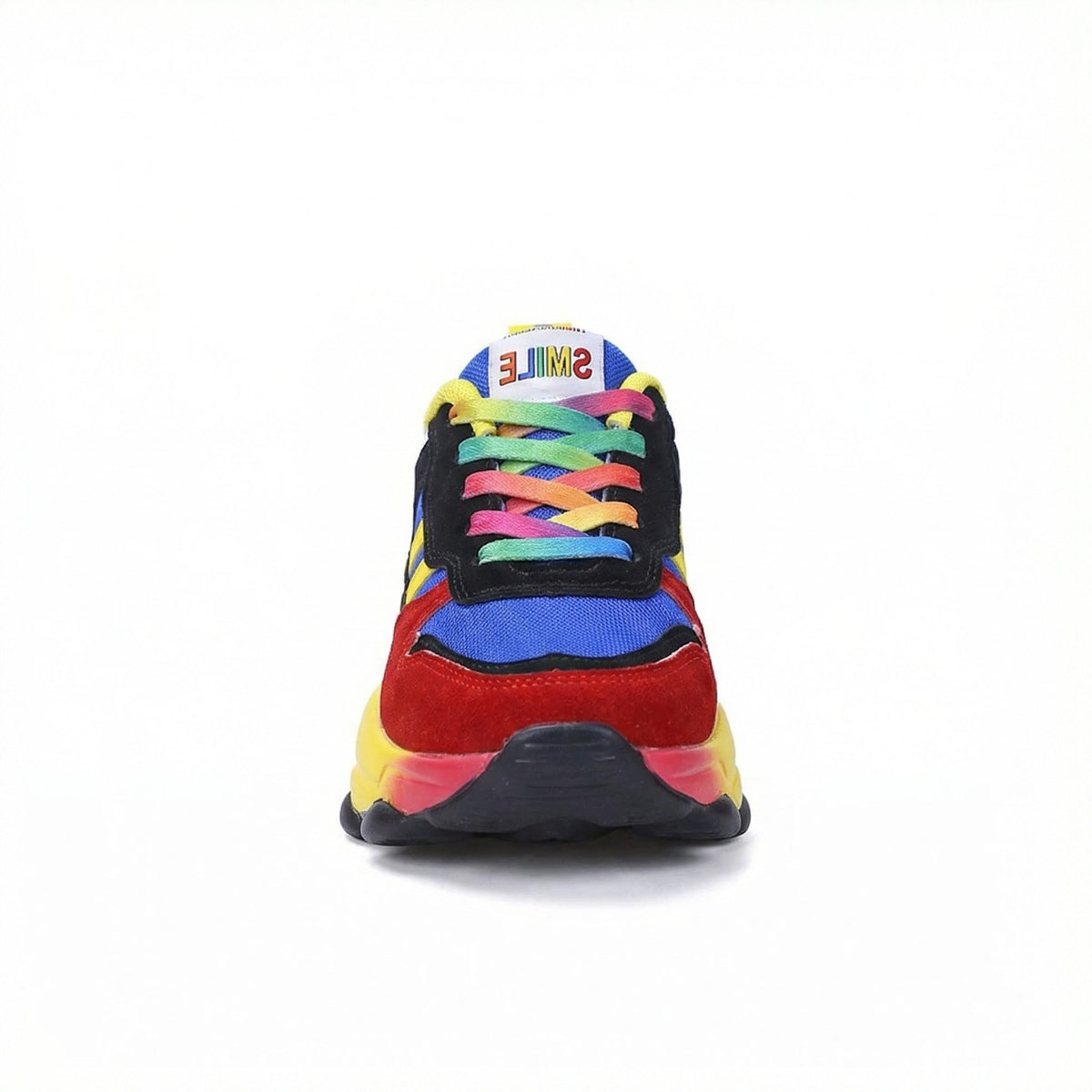 Flerfarvede Plateau Sneakers til Damer - View 3