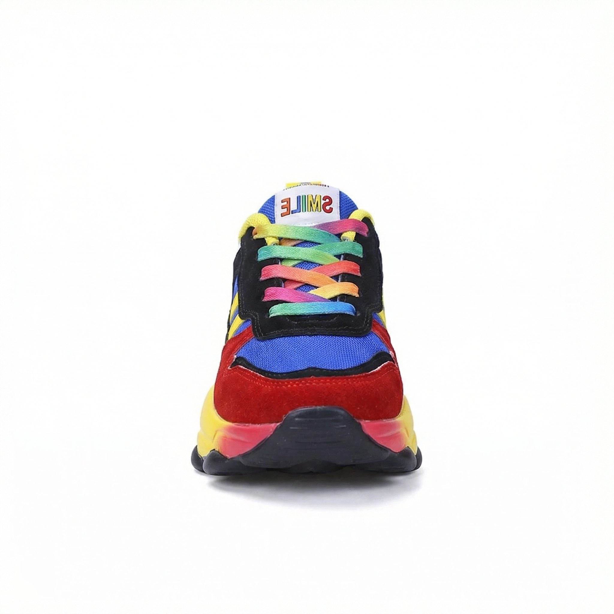 Flerfarvede Plateau Sneakers til Damer - View 3