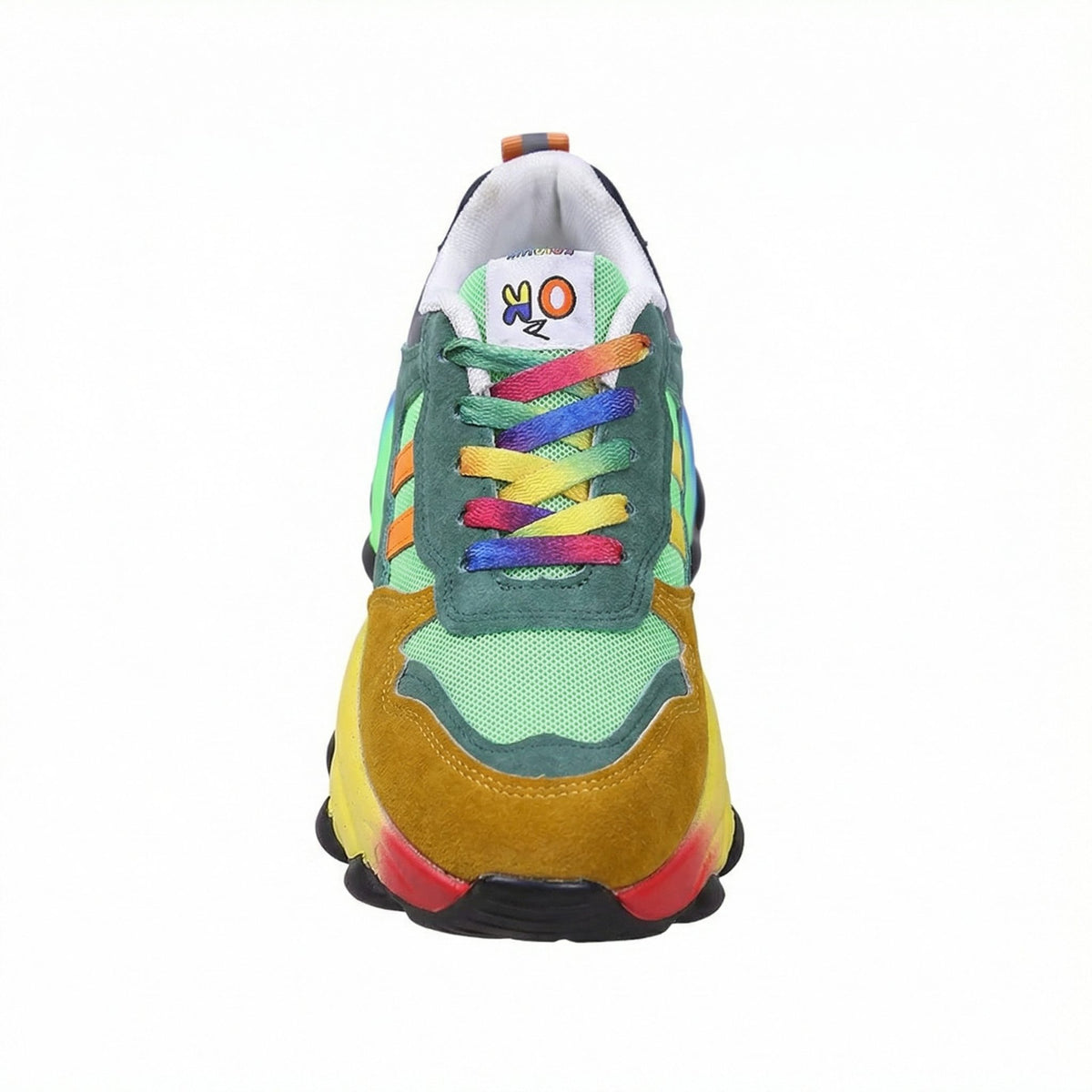 Flerfarvede Plateau Sneakers til Damer - View 4