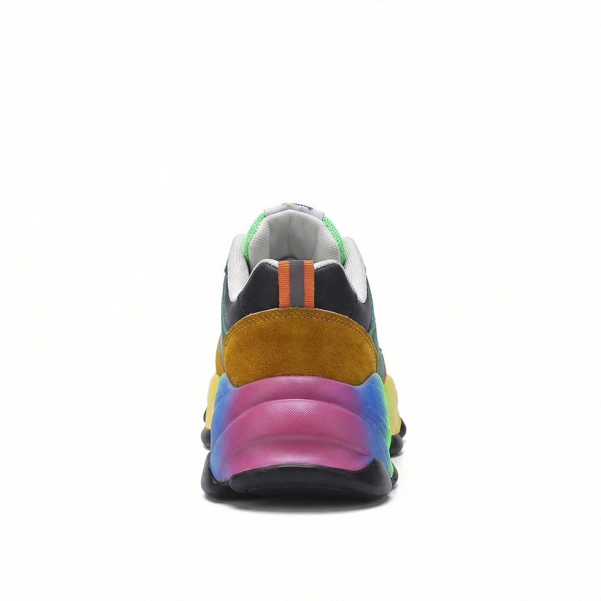 Flerfarvede Plateau Sneakers til Damer - View 6