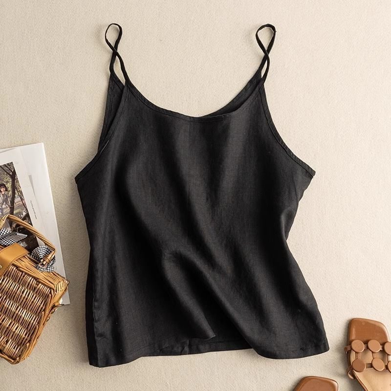 Hør Camisole Top til Damer
