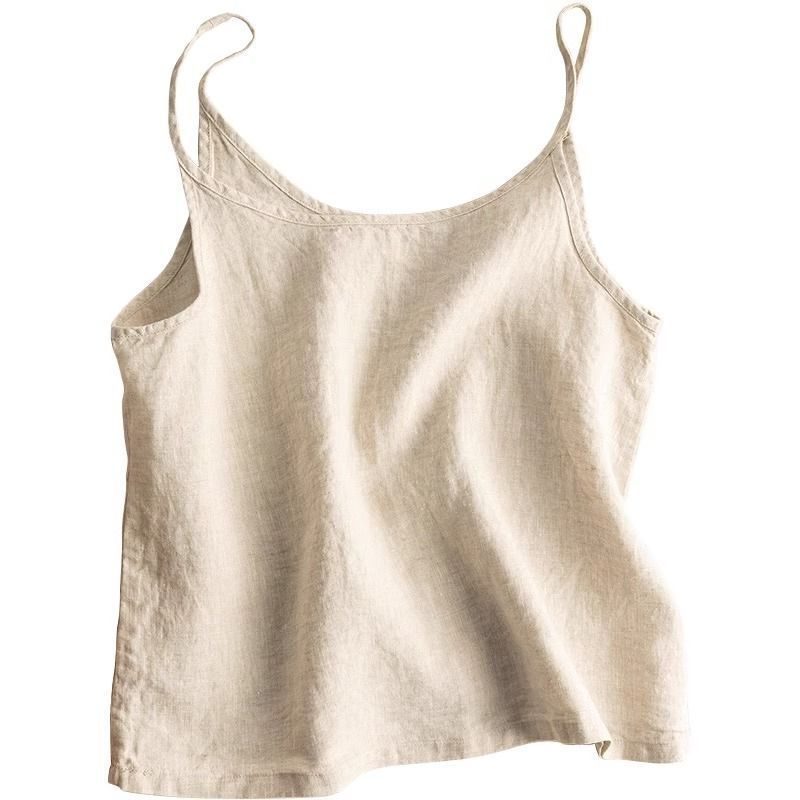 Hør Camisole Top til Damer