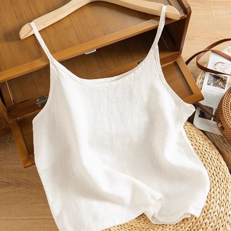 Hør Camisole Top til Damer