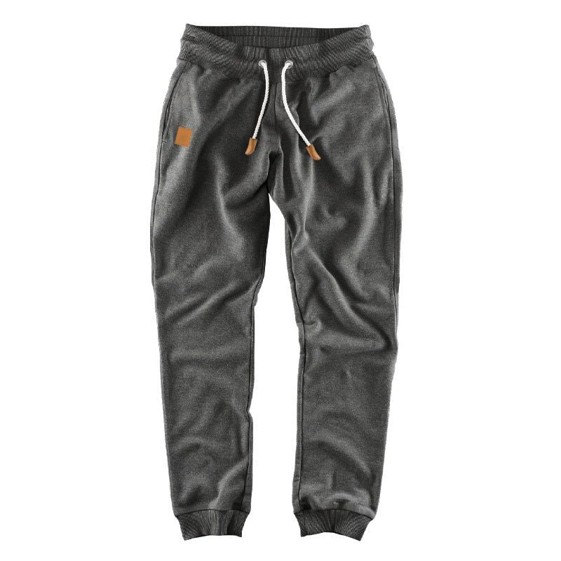 Joggingbukser med Elastisk Talje og Lommer til Damer - Mørkegrå