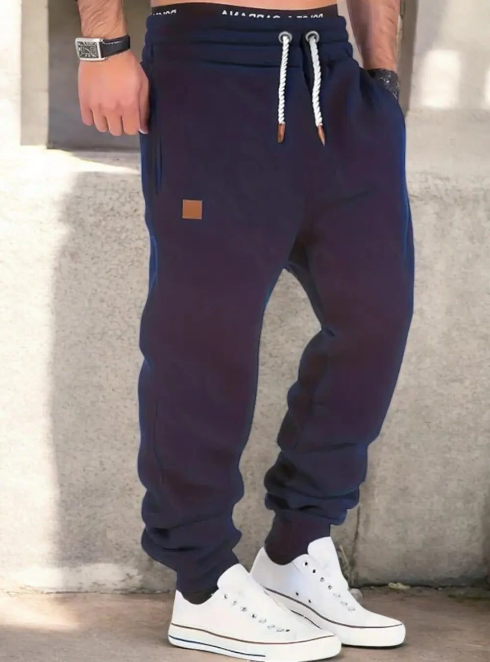 Joggingbukser med Snørebånd til Herrer