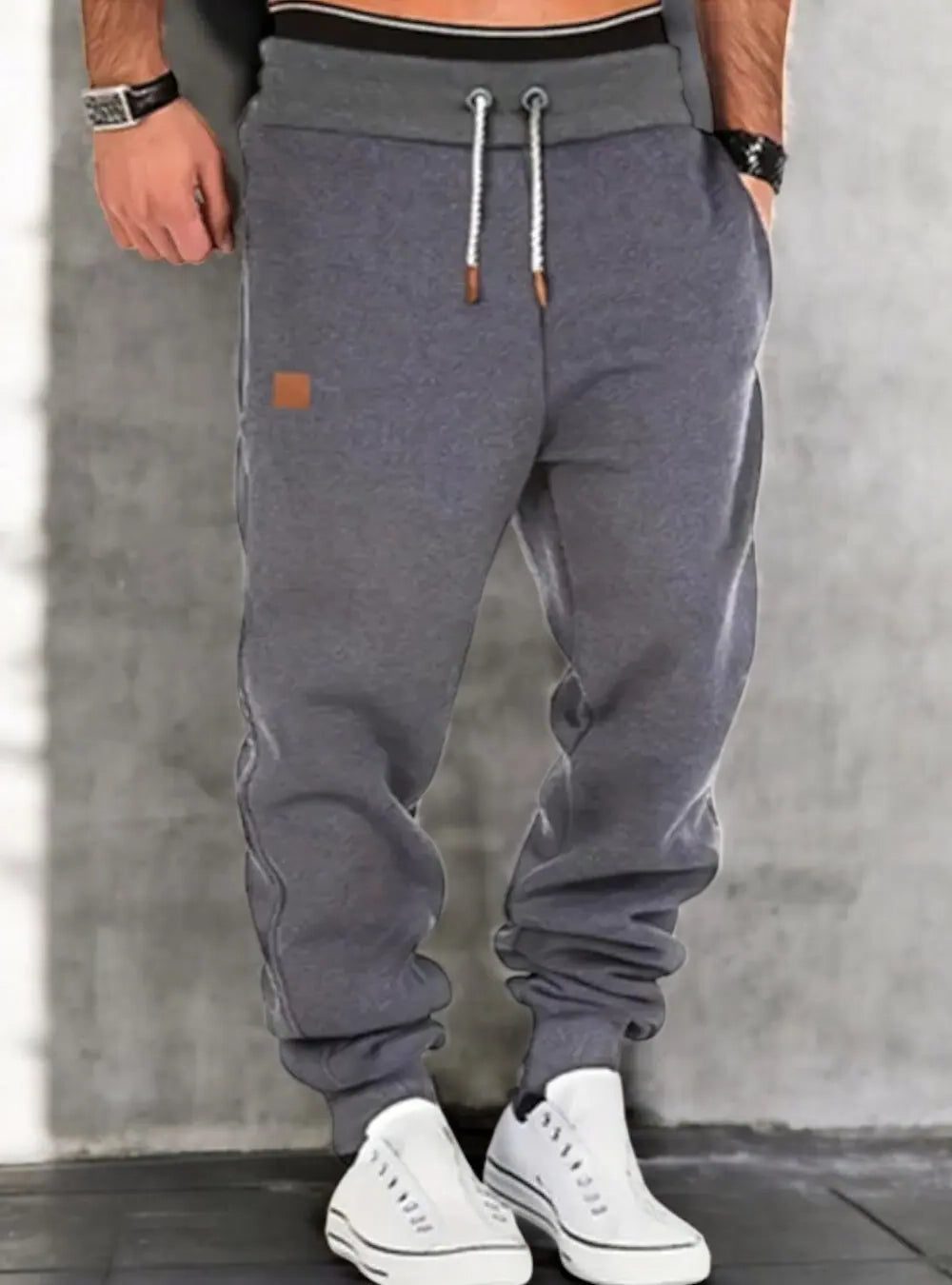 Joggingbukser med Snørebånd til Herrer