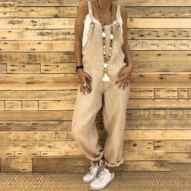 Jumpsuit med Vide Ben til Damer