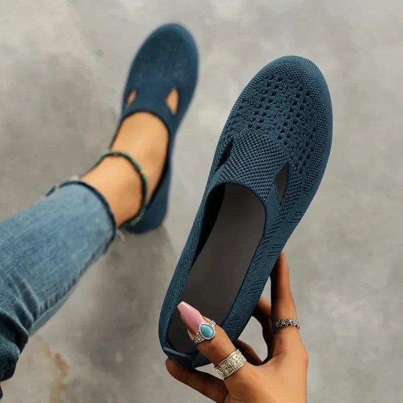 Knit Slip-On Sneakers til Damer
