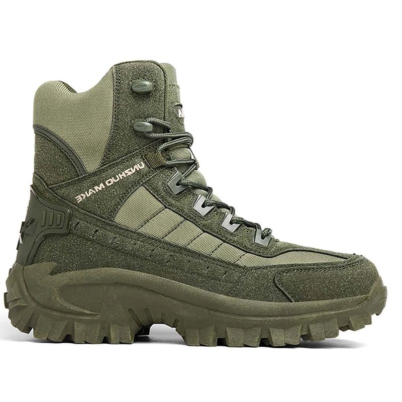 Lace-Up Militærstøvler til Damer - View 15