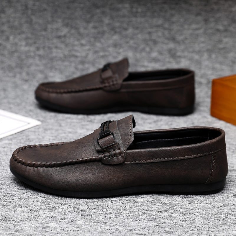 Læder Loafers til Herrer
