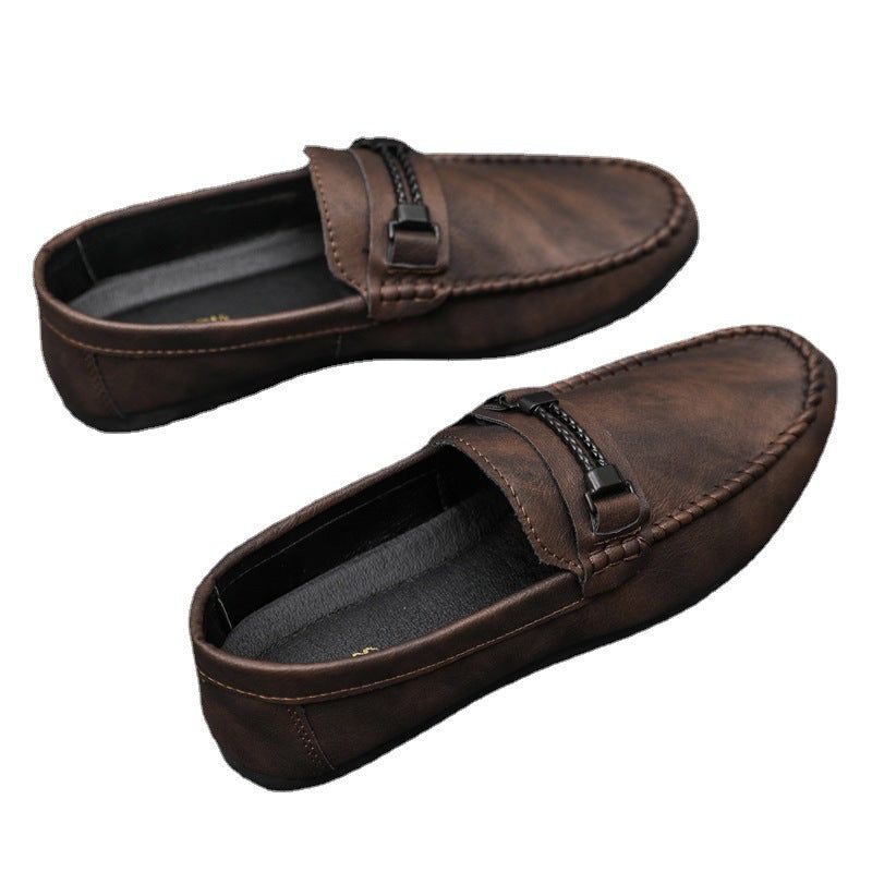 Læder Loafers til Herrer
