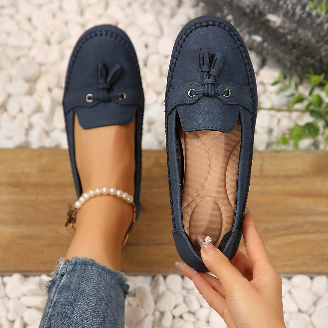 Loafers med Kvast til Damer