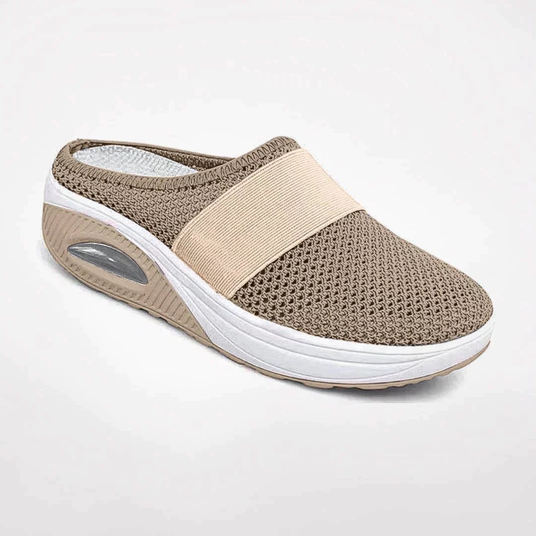 Mesh Mule Sneakers med Bred Rem til Damer