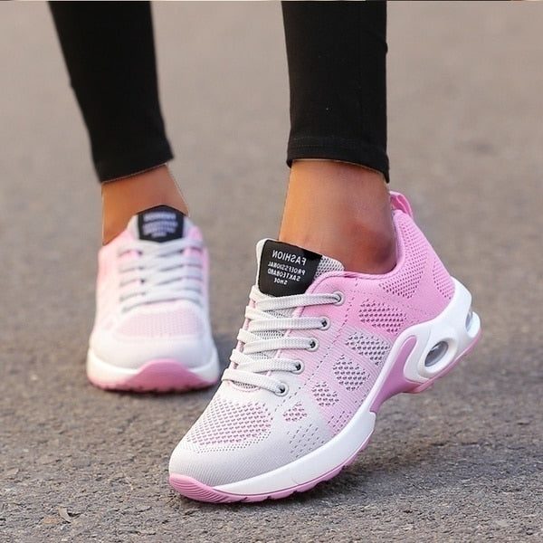 Mesh Sneakers med Dæmpning til Damer