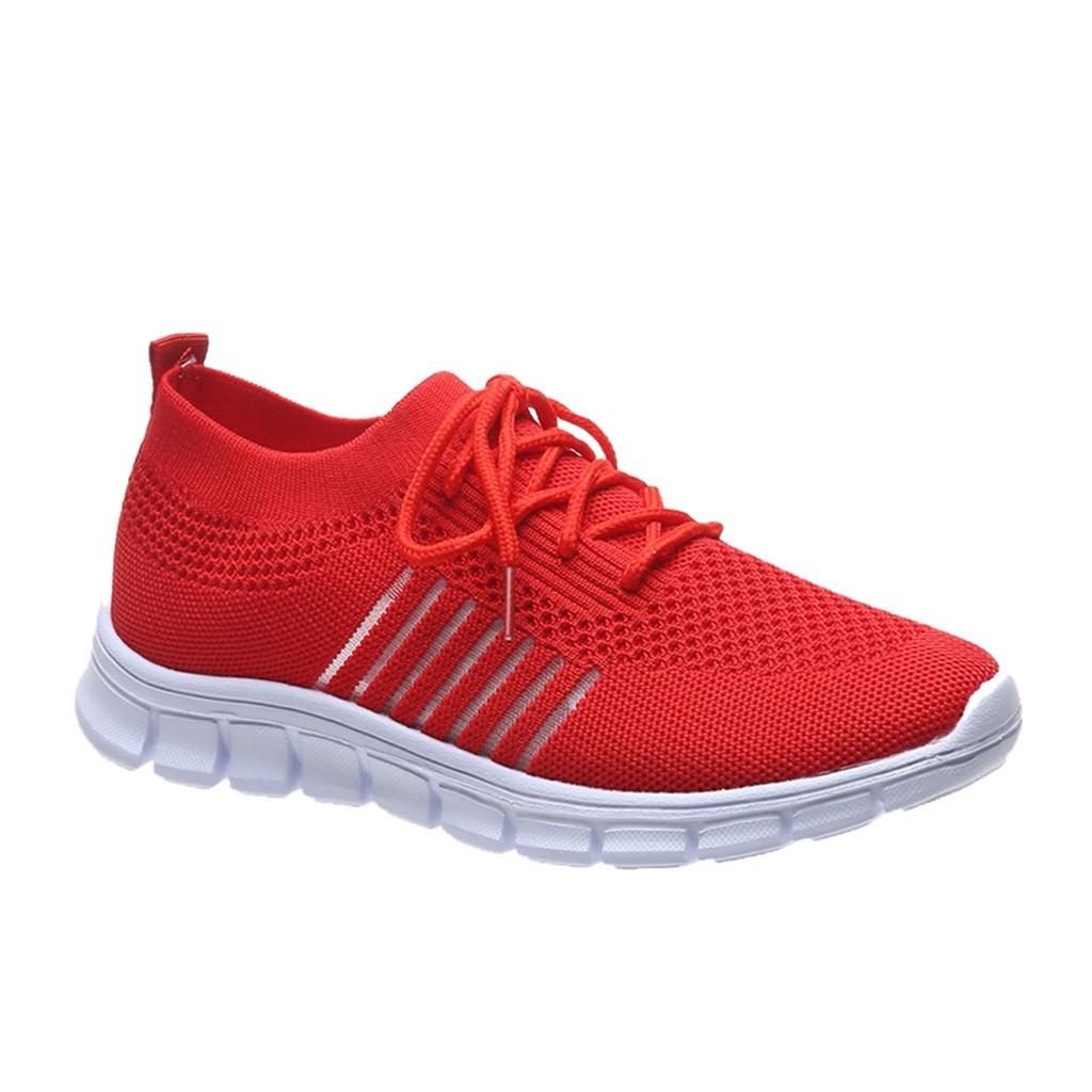 Mesh Sneakers med Snørebånd til Damer