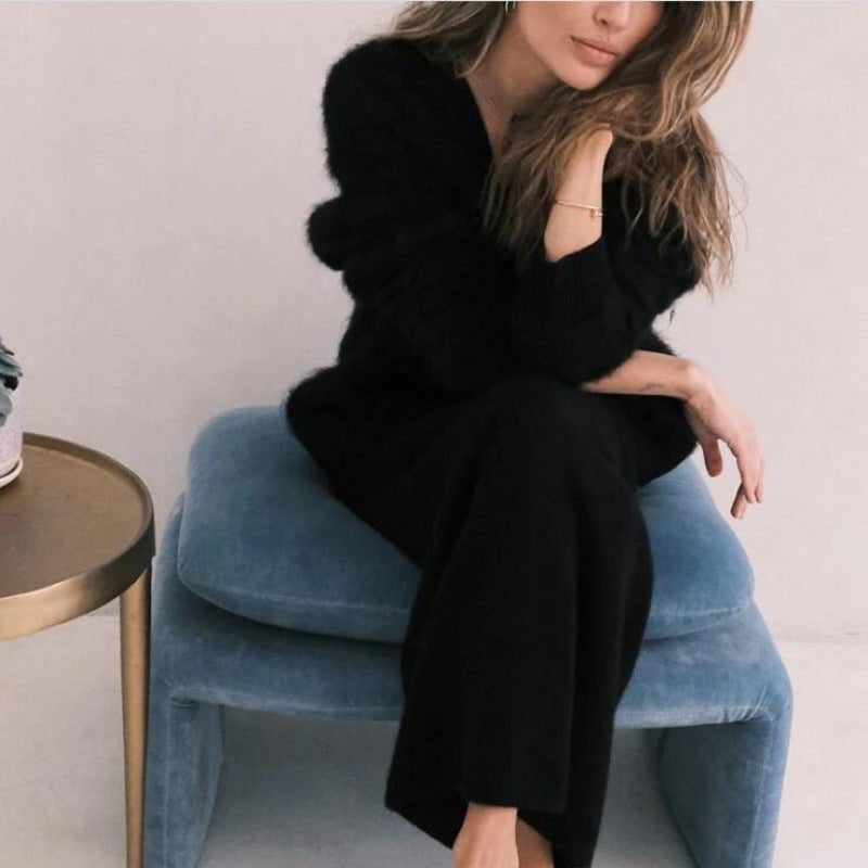 Mohair Cardigan med Knapper til Damer