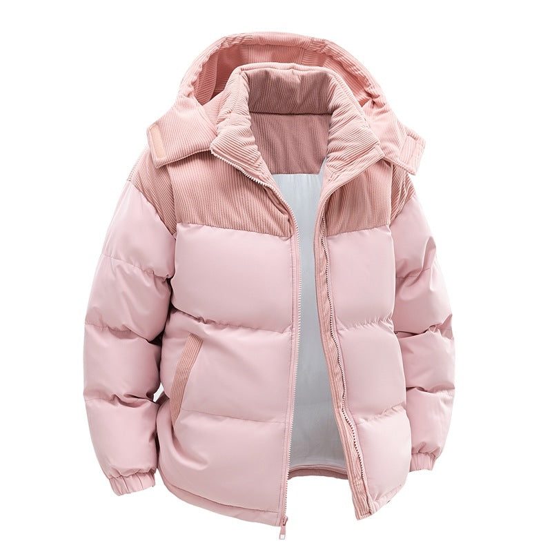 Oversized Dunkjakke med Ståndhals til Damer - View 9