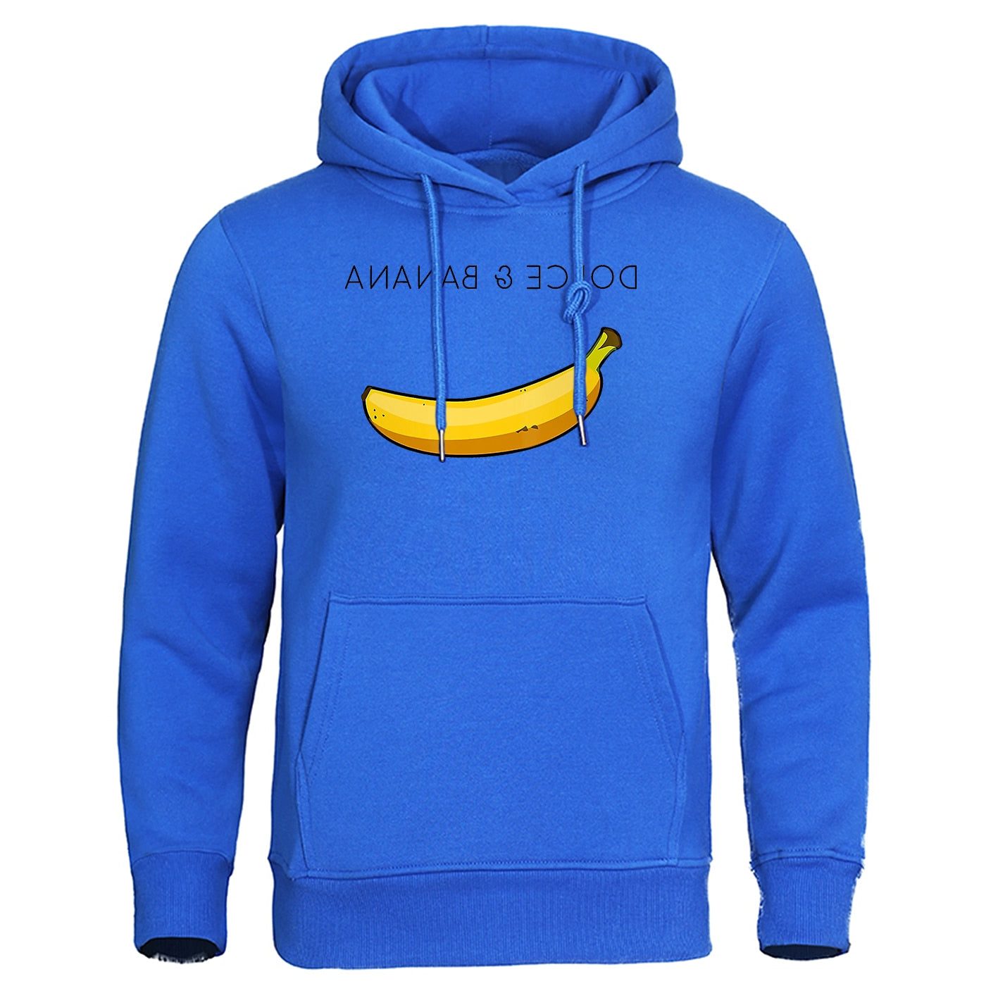Oversized Hættetrøje med Bananaprint til Damer