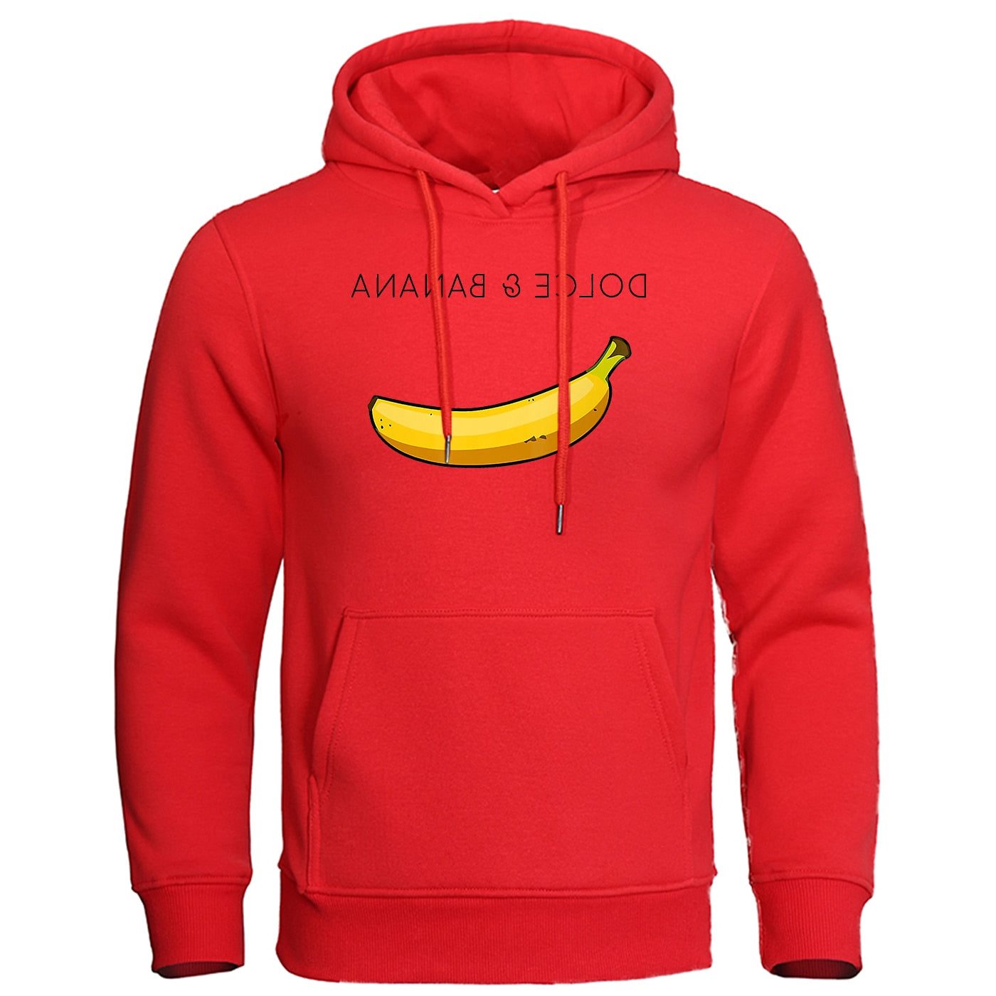 Oversized Hættetrøje med Bananaprint til Damer