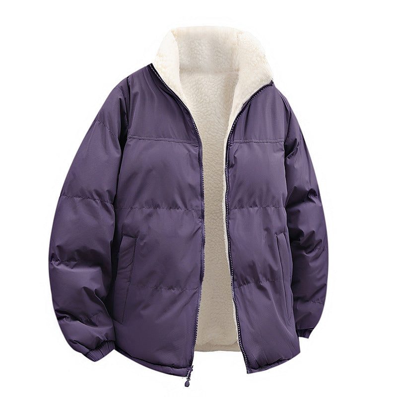 Oversized Steppjakke med Fleece Foring til Damer - View 8