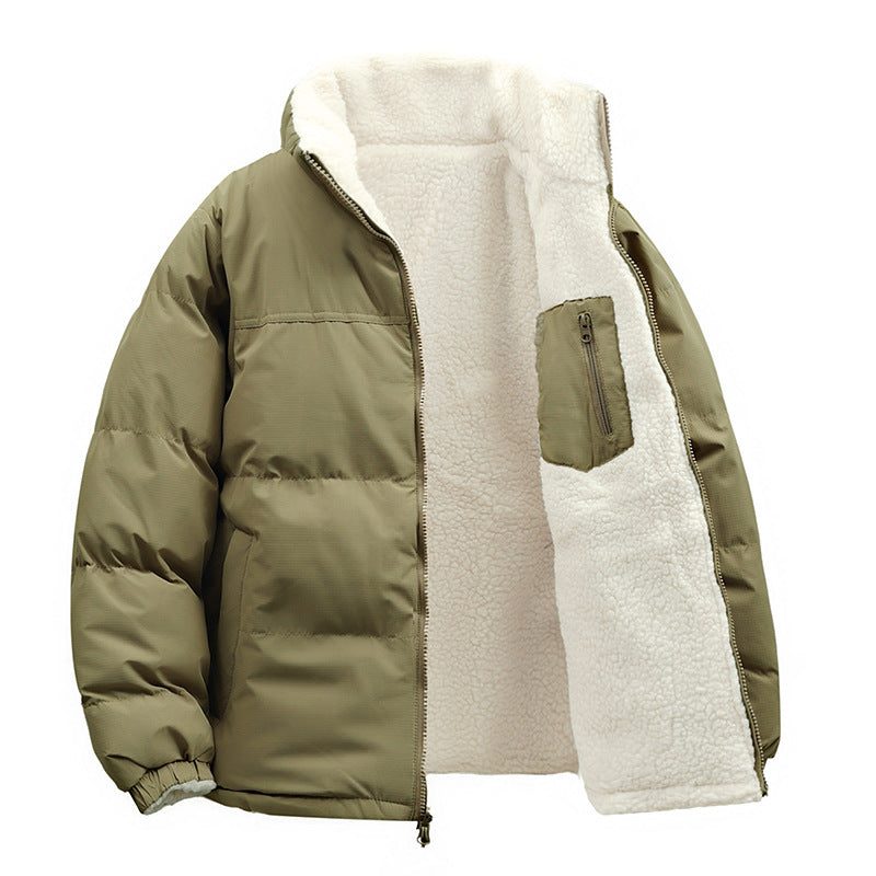 Oversized Steppjakke med Fleece Foring til Damer - View 9
