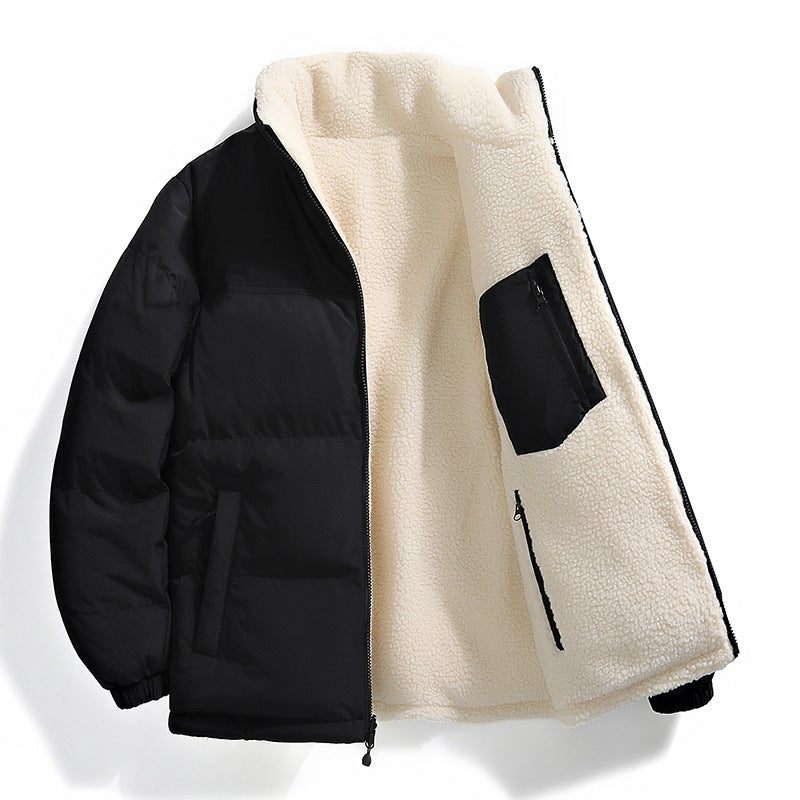 Oversized Steppjakke med Fleece Foring til Damer - View 13