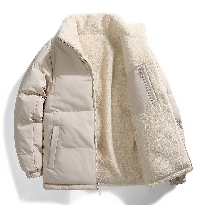 Oversized Steppjakke med Fleece Foring til Damer - View 14