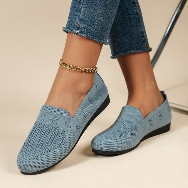 Perforerede Loafers med Glidefast Sål til Damer