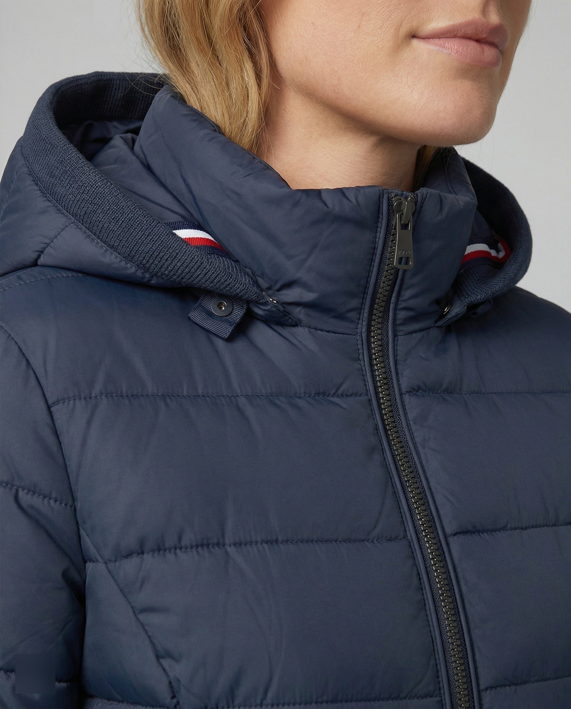 Quiltet Parka med Hætte til Damer - View 5
