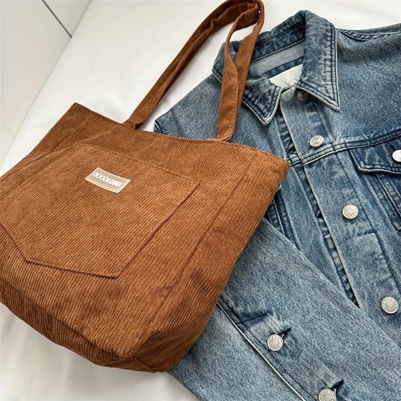 Ribbet Tote Taske til Damer - View 11