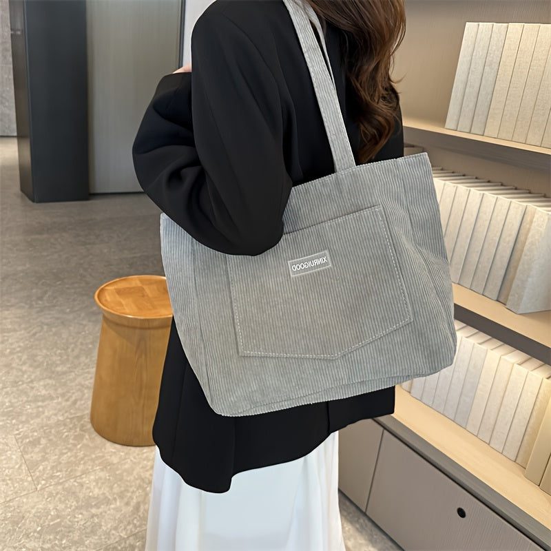Ribbet Tote Taske til Damer - View 2