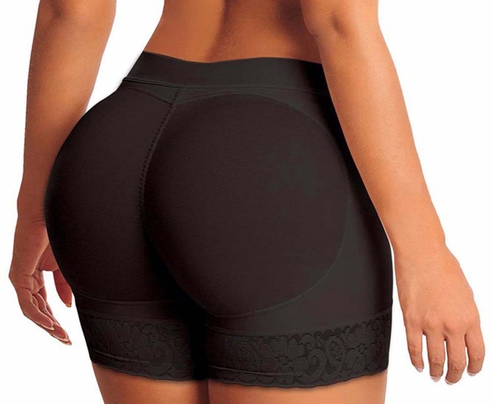 Shapingshorts med Høj Talje og Blondekant til Damer