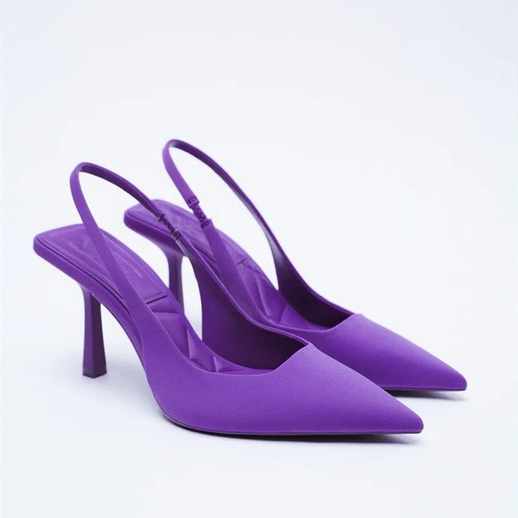Spidstå Slingback Pumps til Damer - View 3