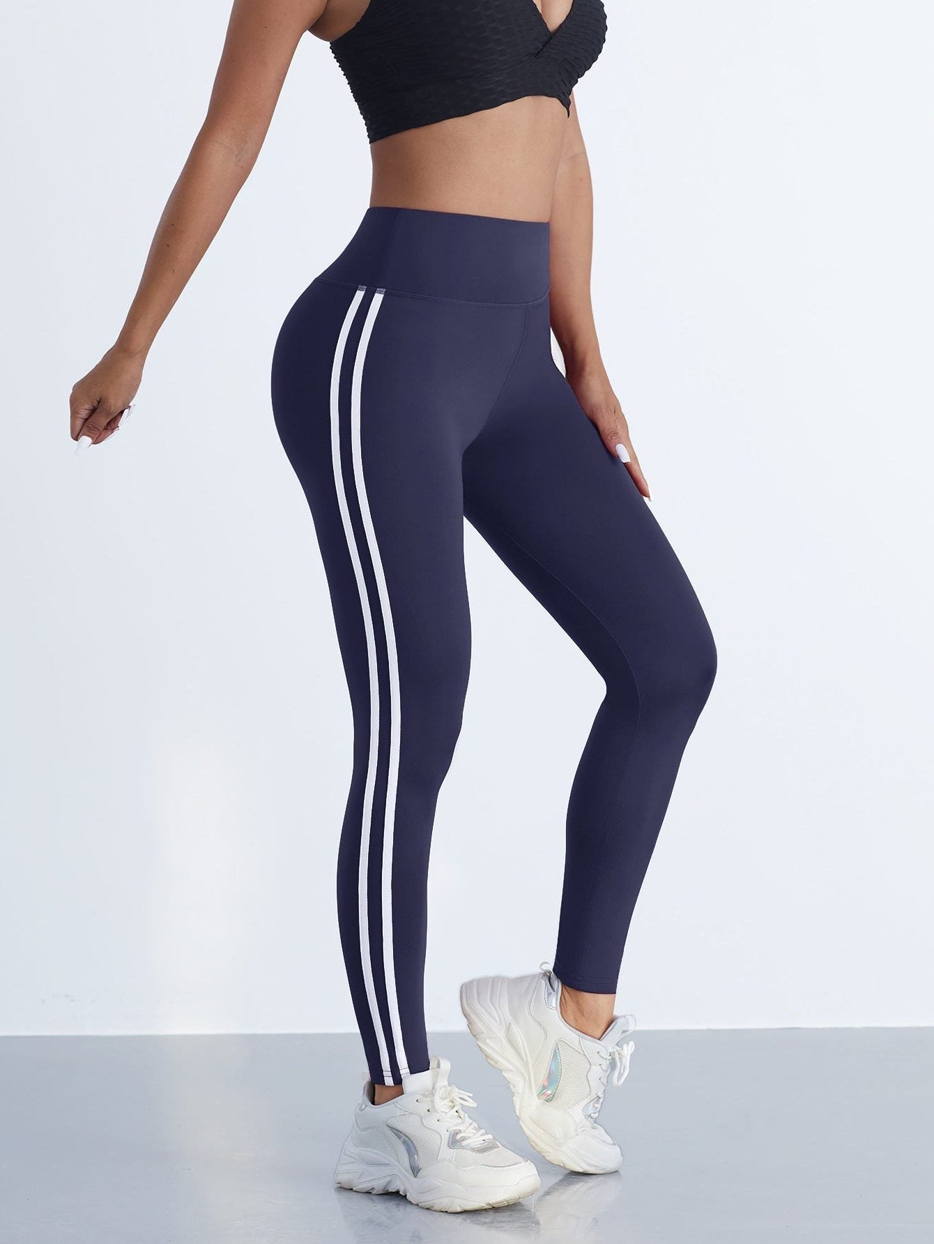 Sporty Leggings med Høj Talje til Damer