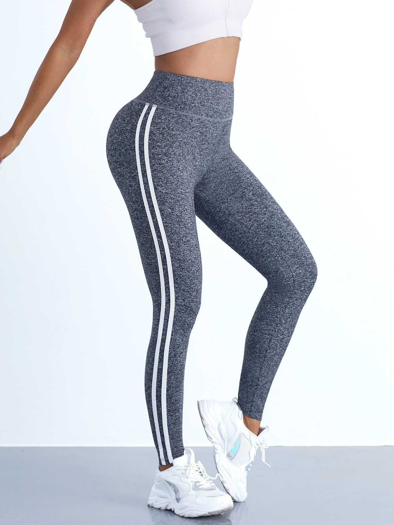 Sporty Leggings med Høj Talje til Damer