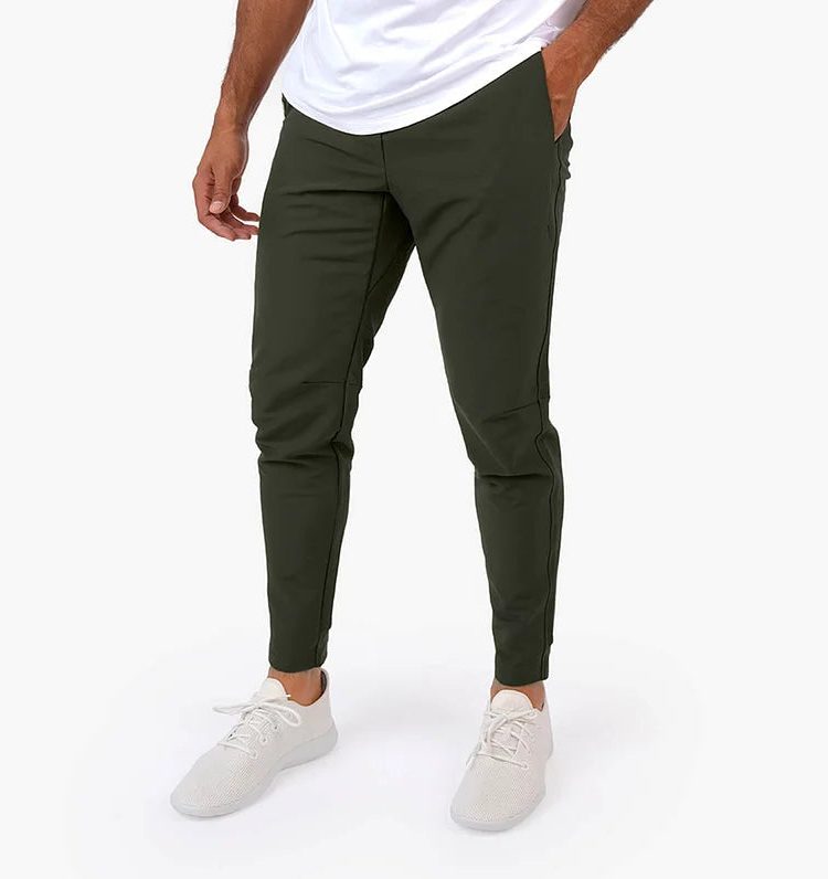 Straight Leg Chino Bukser til Herrer - Oliven