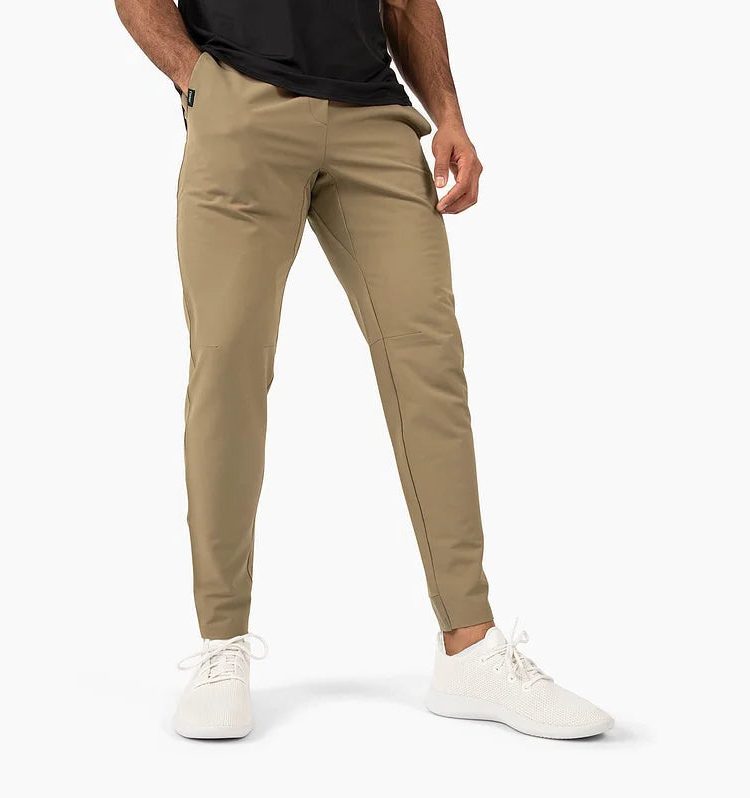 Stretch Chino Bukser til Herrer - Khaki