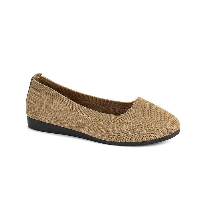 Vævede Ballerinaer med Spids Tå til Damer